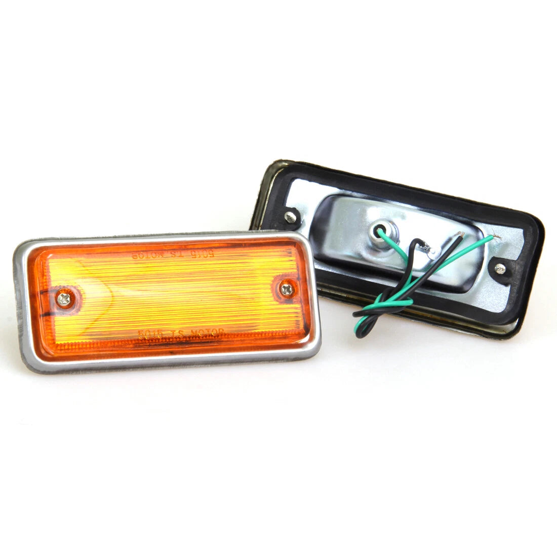 Side Marker Lights Set for Nissan Datsun 620 Utility LH 1972-1979