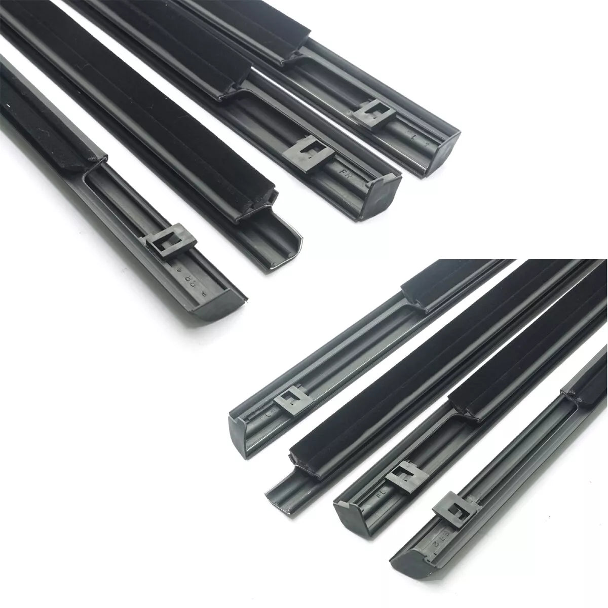 Front & Rear Door Moulding Weatherstrip for Nissan X-Trail 2000-2012