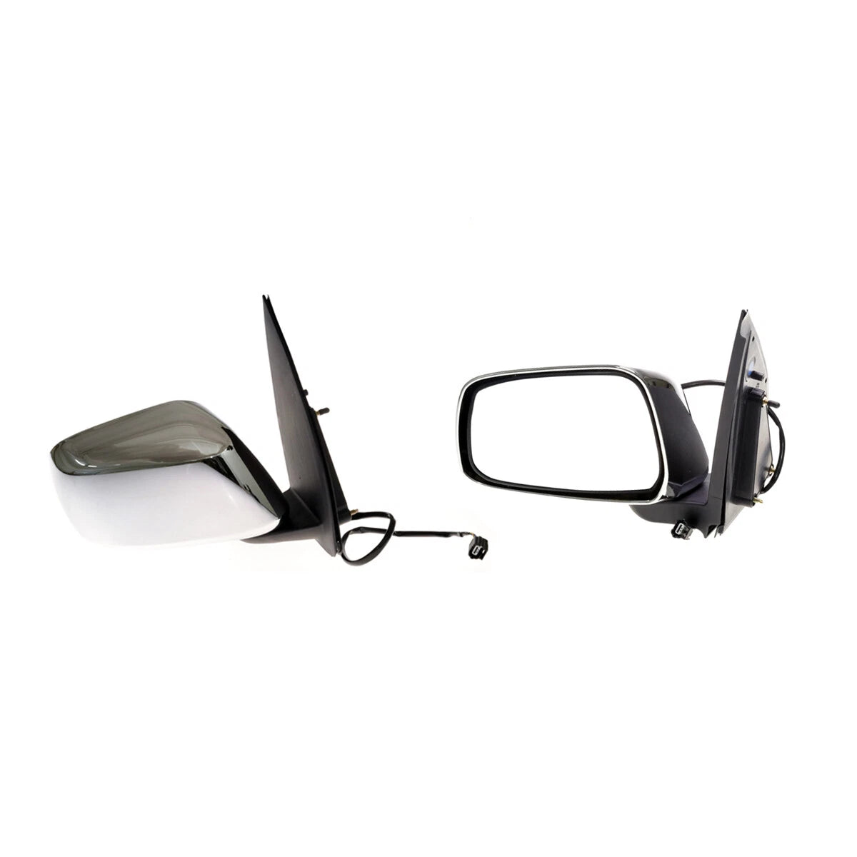 Chrome Electric Door Mirror x2 for Nissan Navara D40 4WD 2005-2015