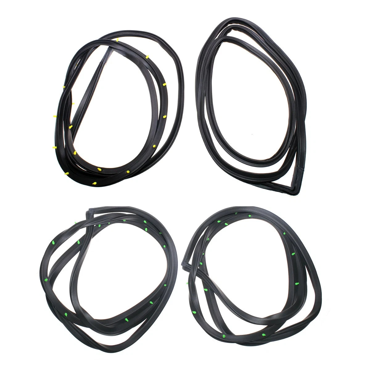 Front Rear Door Weatherstrip for Mazda Familia GLC 323 Hatchback 1977-1980