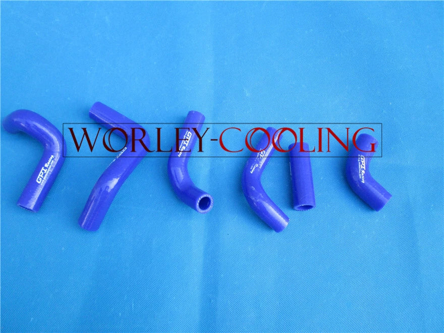 Alloy Radiator & Blue Hose for Husqvarna TC450/TE450 (2003-2011)