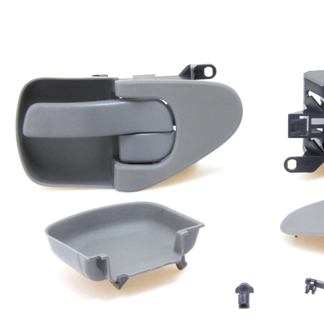Gray Inner Door Handle Bezel for Nissan D40 Navara XE Crew Cab Ute 2004-2013