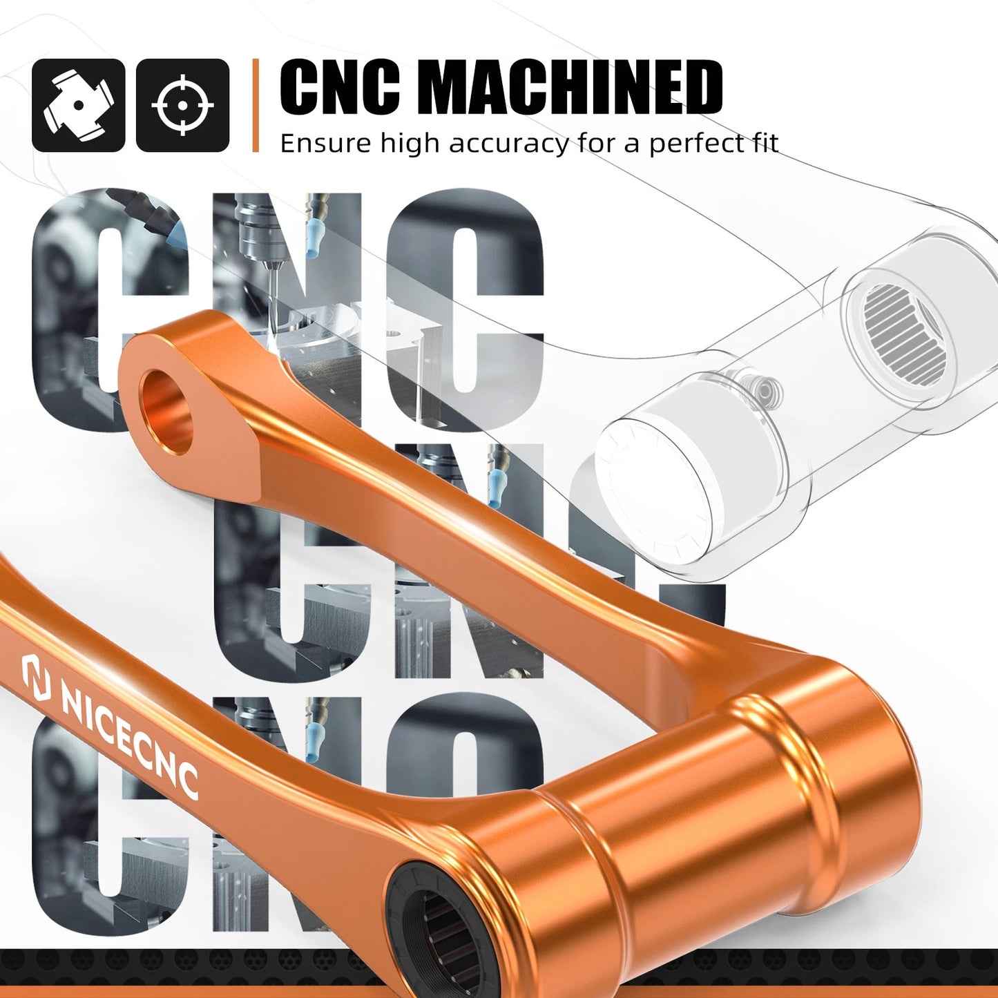 1.5" Lowering Link for KTM 250 350 450 SX-F XC-F (2024-2025)