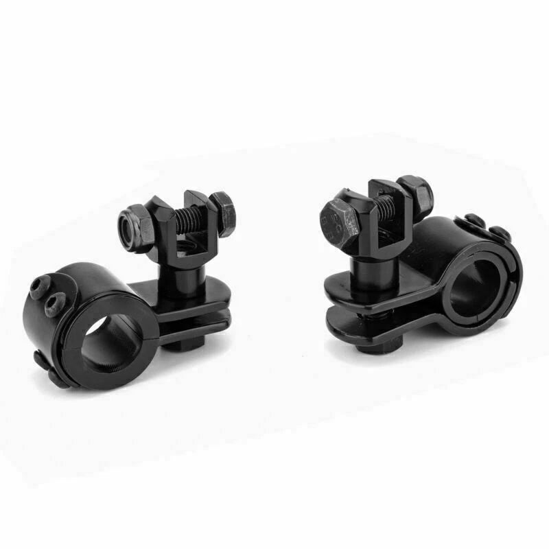1"~1-1/4" Motorcycle Highway Crash Bar Footrest Mount for Dyna, Road Glide (2006-2023)