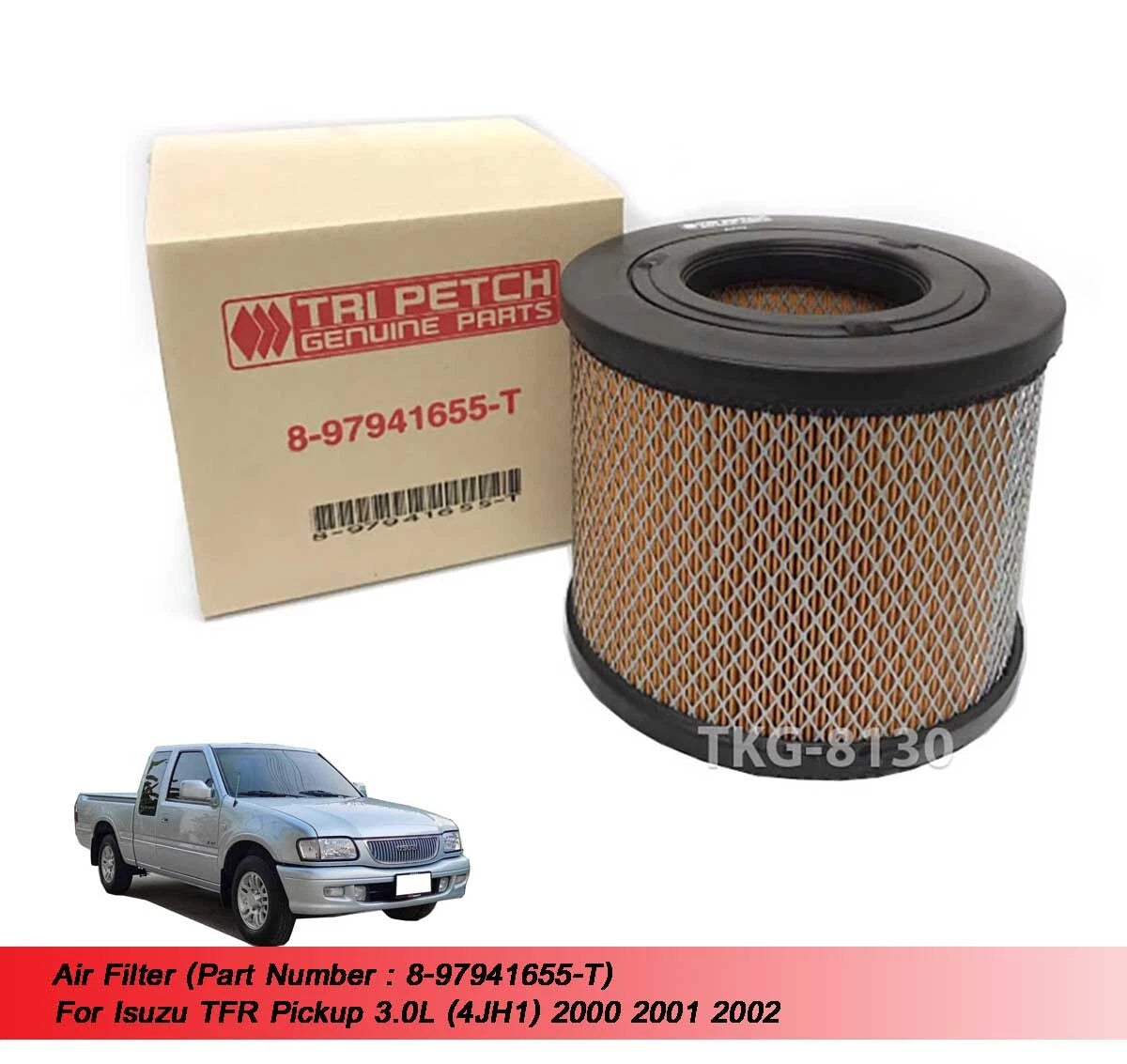 Air Filter for Isuzu TFR Ute3.0L (2000-2002)