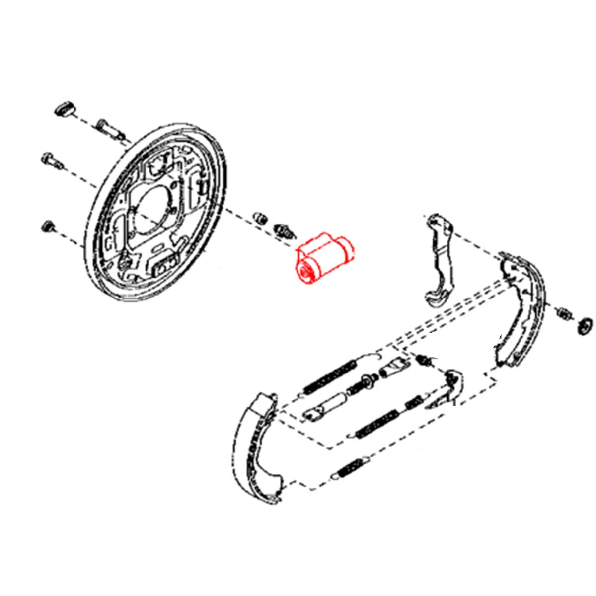 13/16 Rear Brake Cylinder for Toyota Avanza 2003-2011