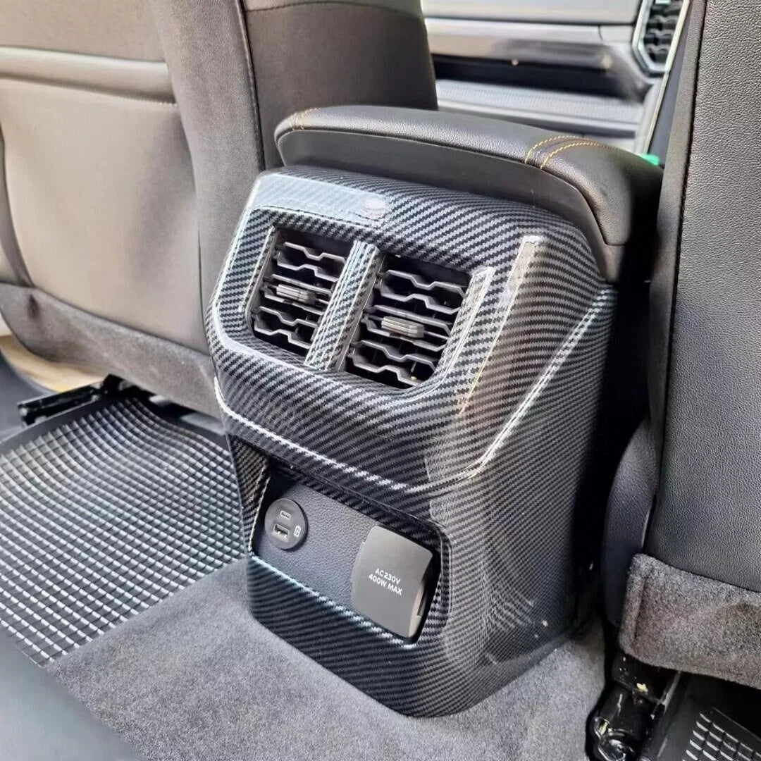 Rear Air Vent Outlet Lid Frame Cover Trim for Ford Ranger (2023)
