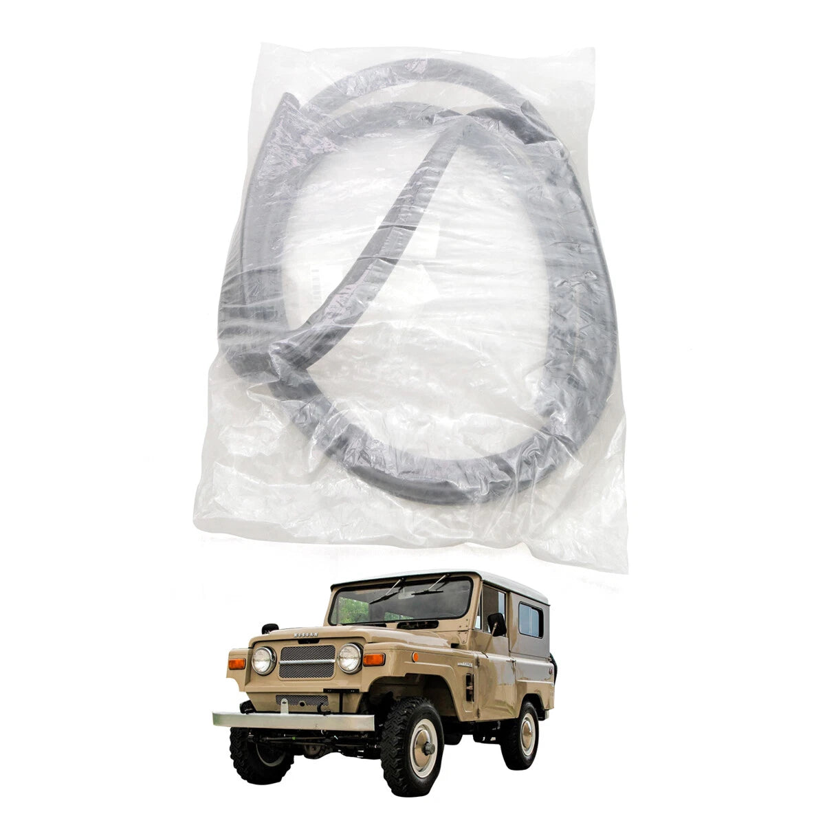 Front Windshield Weatherstrip for Nissan Datsun Patrol G60 1960-1980