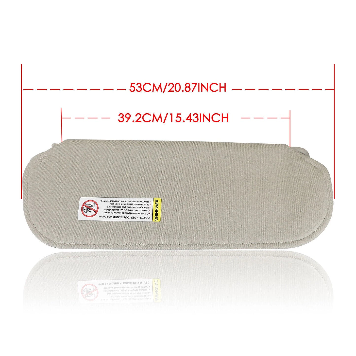 1 x Gray Sun Visor for Chevy GMC Savana Van (2019)