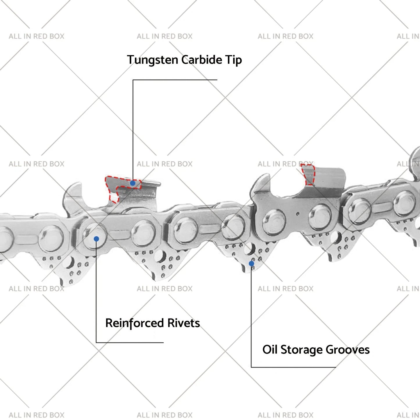 .043 3/8LP Chainsaw Chain for Stihl MS170-MS250 (2002-2023)