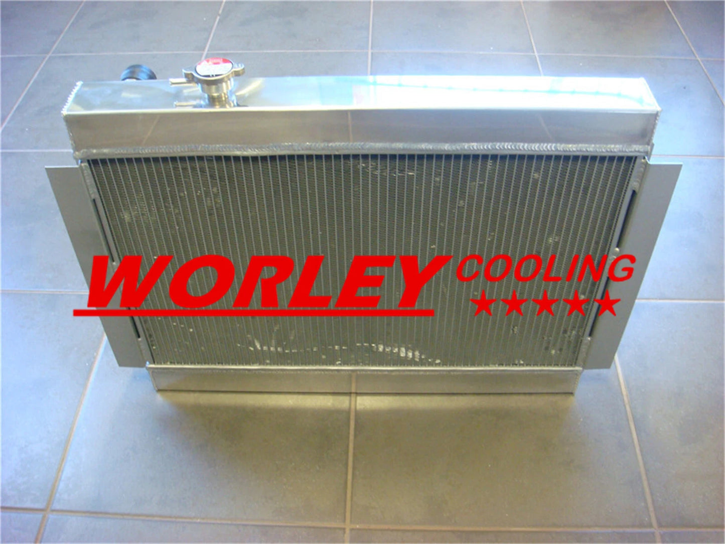 Aluminum Radiator + Fan for Holden Kingswood HQ HJ HX HZ Torana LH LX (1971-1980)