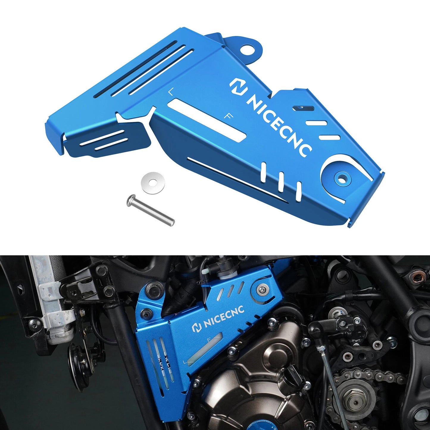 Auxiliary Tank Protector Cover for Yamaha Tenere 700 (2019-2024)