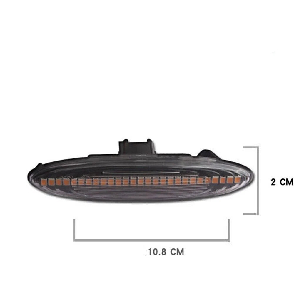 1 Pair LED Dynamic Side Marker Lights for Lexus IS250 IS350 (2006-2013)