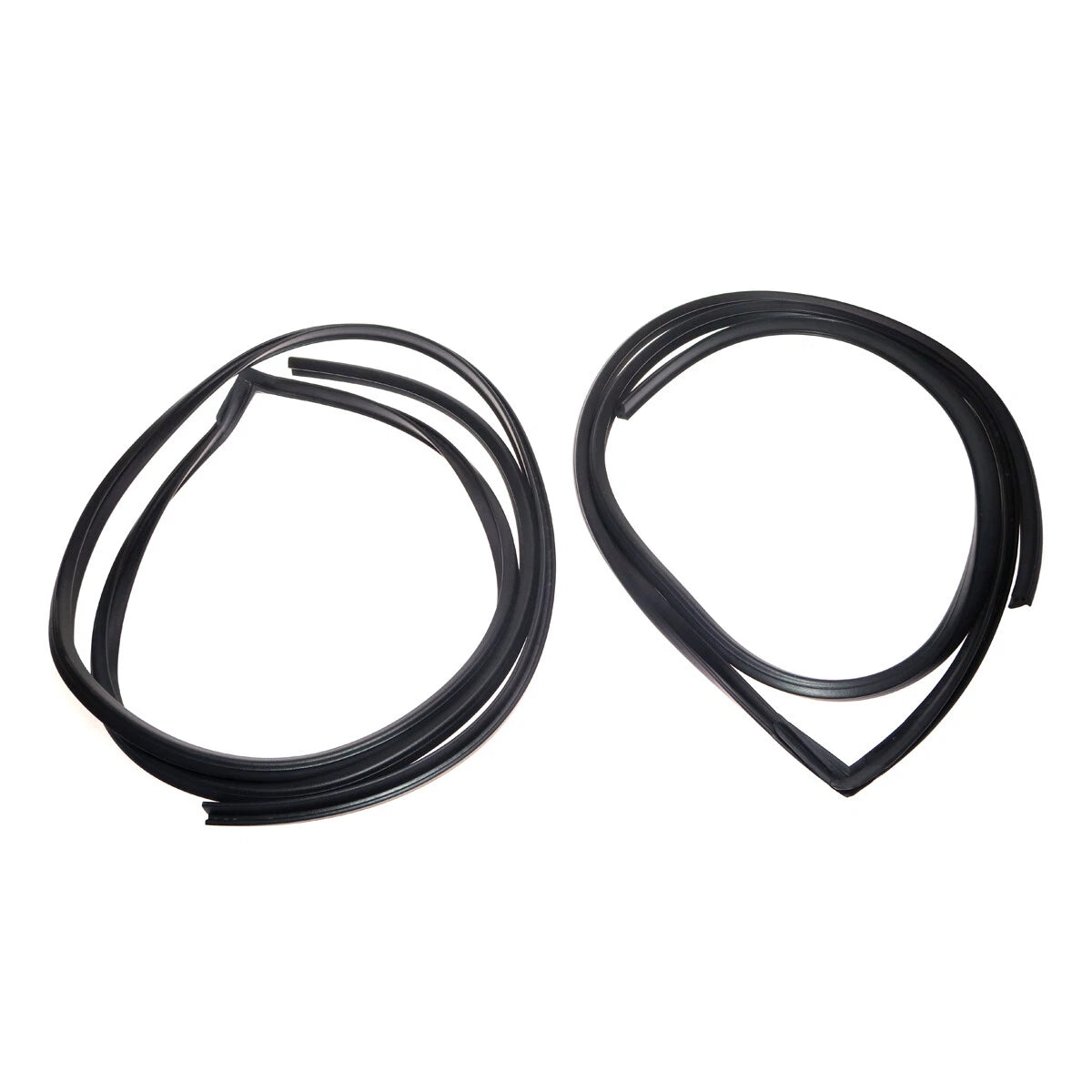 Rear Door Weatherstrip x2 for Nissan Datsun Sunny Sedan B110 1970-1973