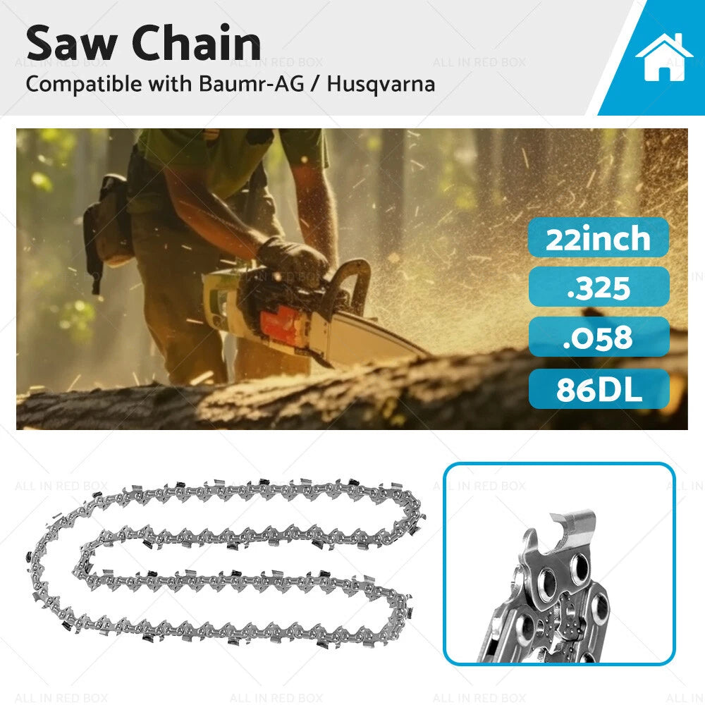 .325 .058 86DL Chainsaw Chain for Baumr-AG Husqvarna