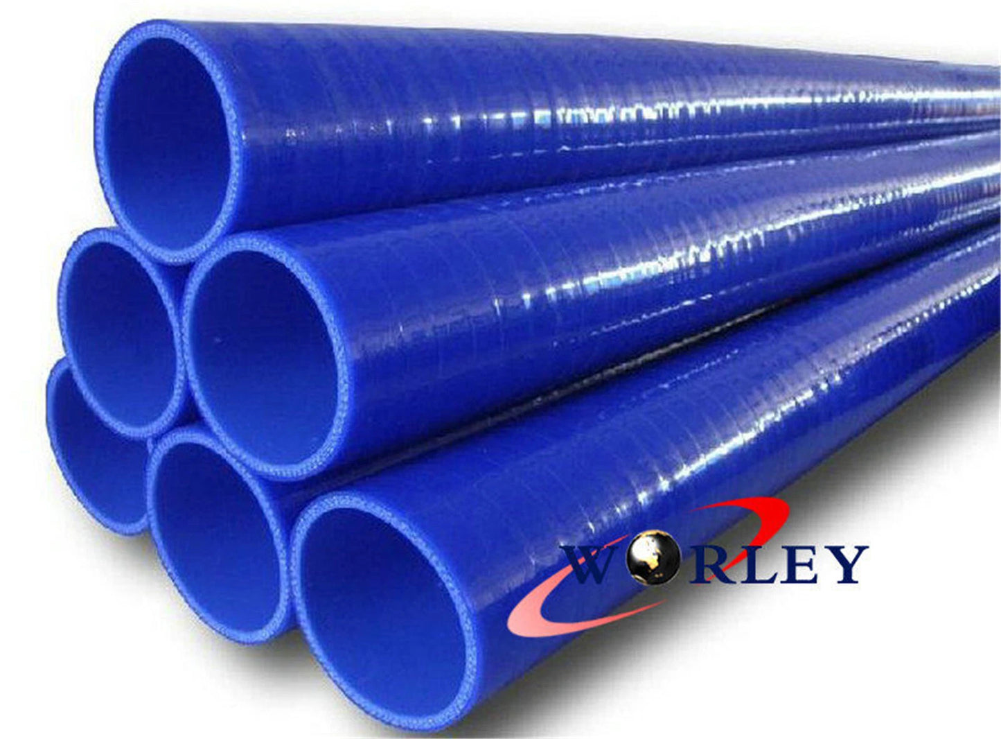 1.38" Silicone Straight Hose for Radiator Intercooler Turbo Pipe Blue