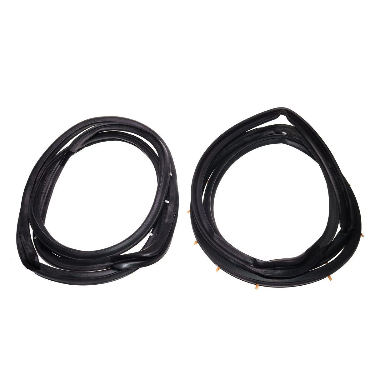 Rear Door Weatherstrip Set for Datsun Nissan Sunny Sentra Sedan 1990-1994