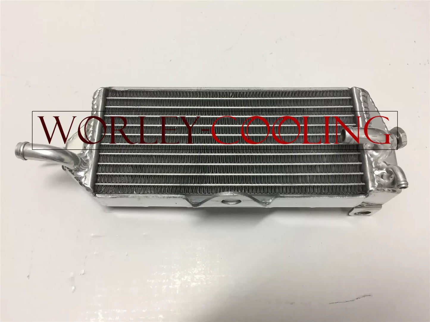 Aluminum Radiator + Blue Hoses for Kawasaki KX125 KX 125 (1990-1991)