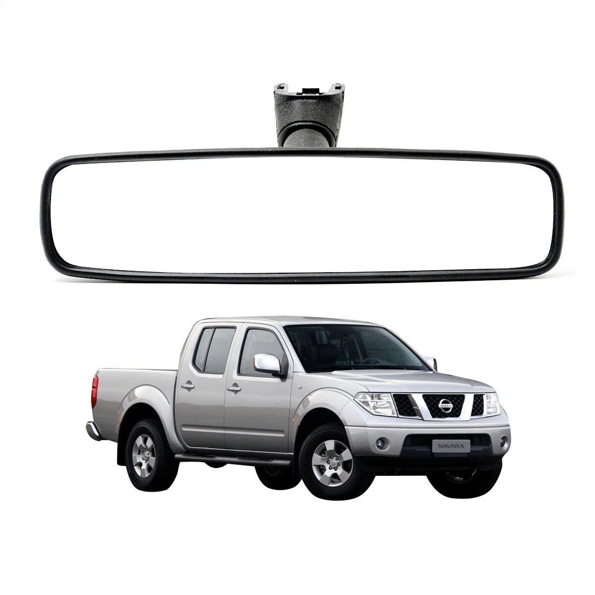 Black Rear View Mirror for Nissan Navara D40 King Cab 2005-2015