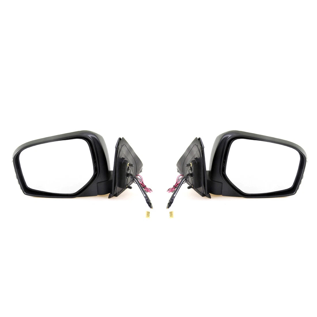 Chrome Electric Fold Wing Mirror for Mitsubishi Triton L200 2005-2014