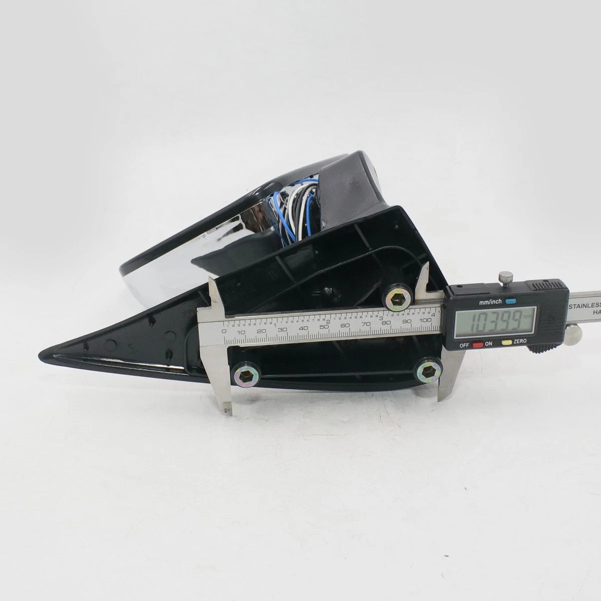 Chrome LED Door Wing Mirror x2 for Toyota Hilux MK5 D4D 2.5TD Ute 2001-2005