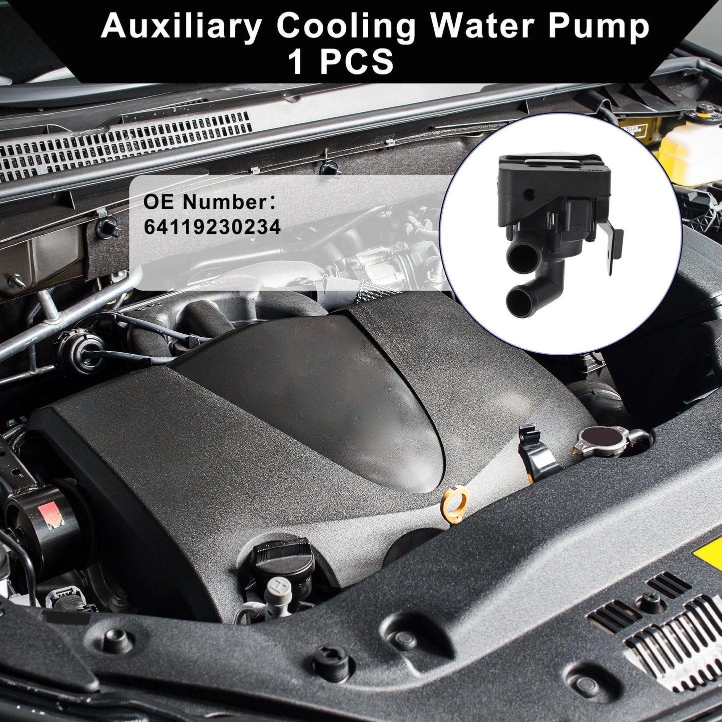 Auxiliary Cooling Water Pump for BMW F07 (2010-2016) 1 x Pump
