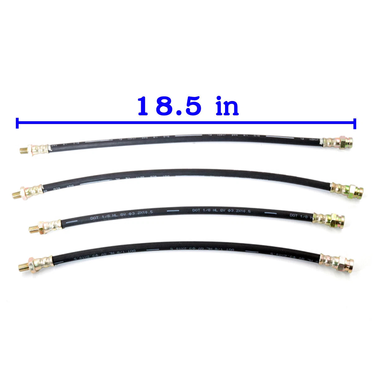 Brake Hose Set for Nissan Datsun 521/620/720 1968-1973