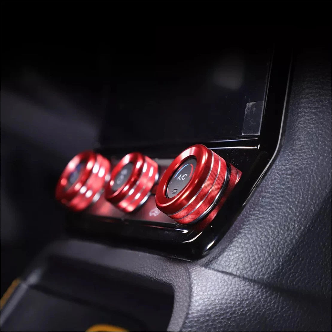 Air Conditioning Switch Button Cover Ring for Ford Ranger (2023-2025)