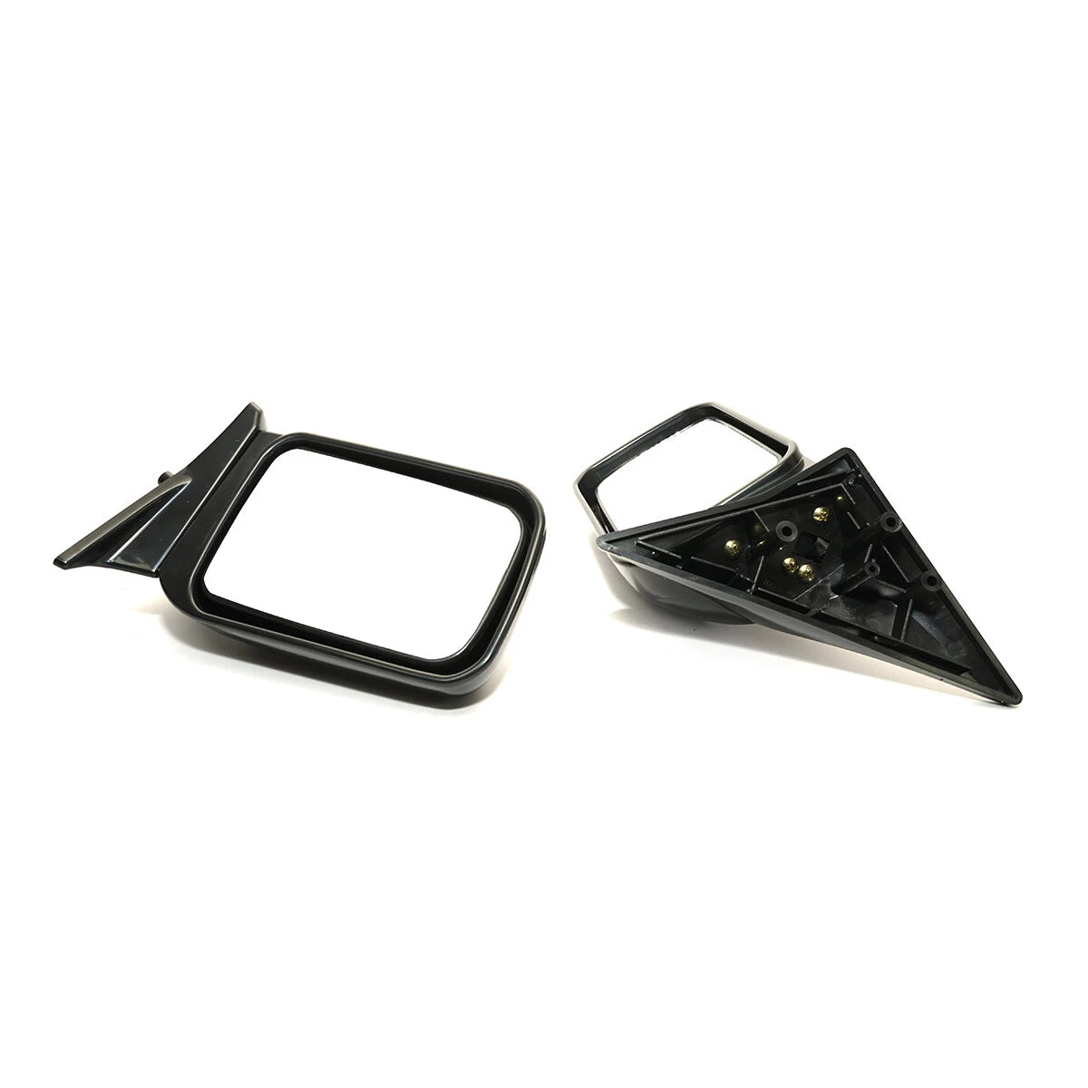 Black Door Mirror x2 for Nissan Sunny Sentra B12 Sedan 1985-1990