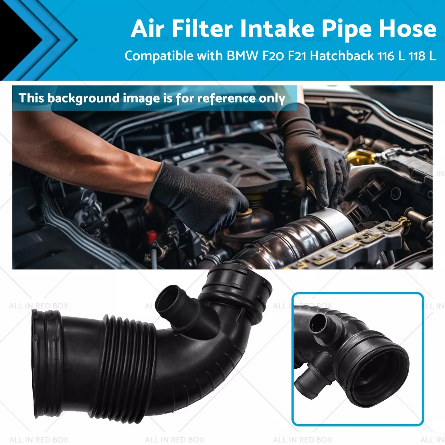 Air Filter Intake Pipe Hose for BMW F20 F21 Hatchback 118L 116L (2010-2015)