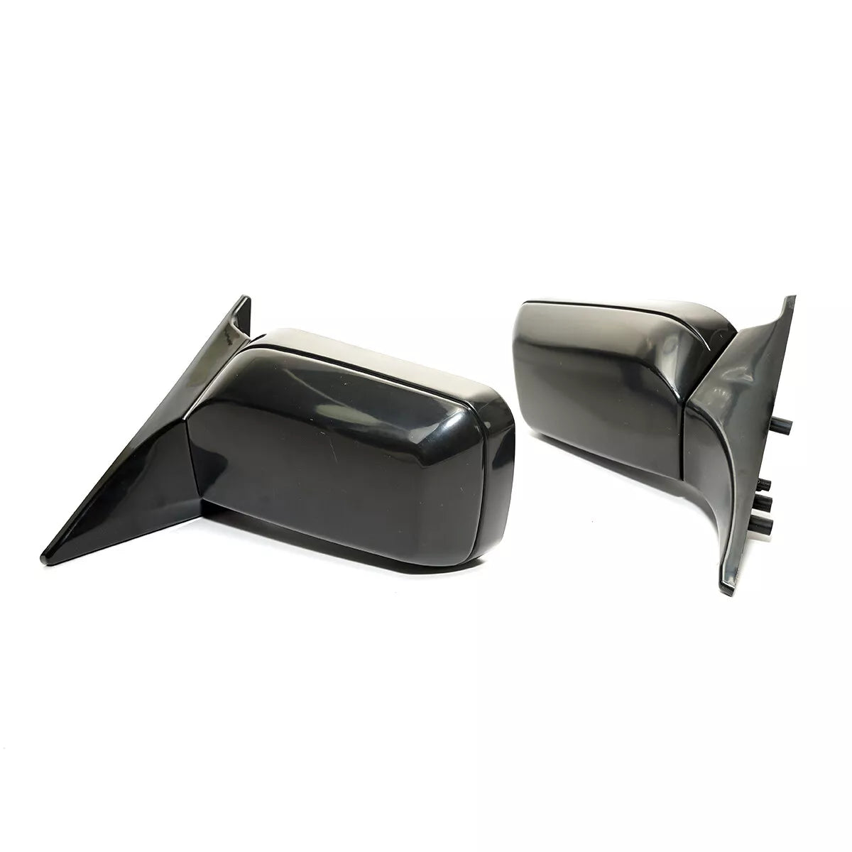 Black Door Mirror x2 for Nissan Sunny Sentra B12 Sedan 1985-1990