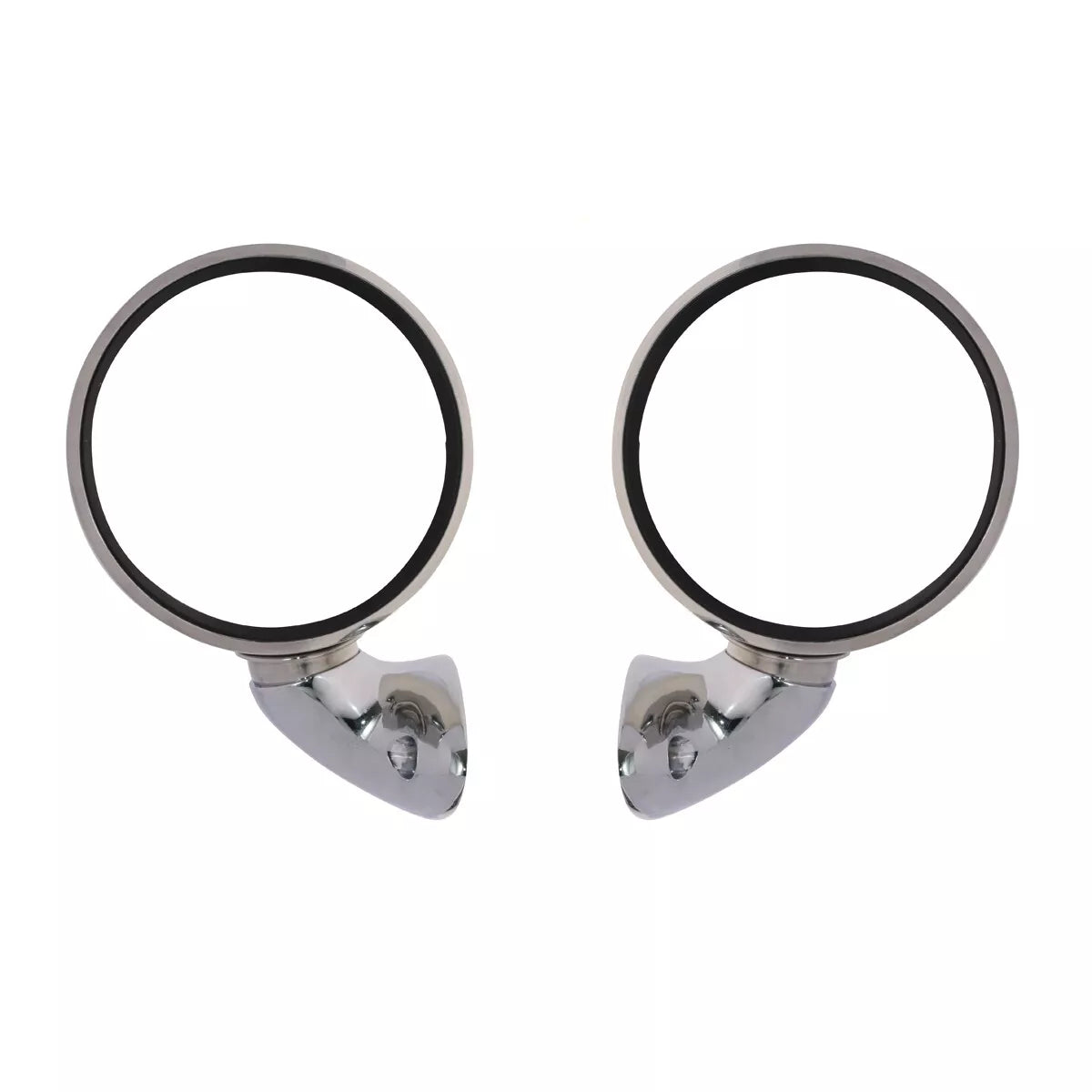 Chrome Fender Mirrors x2 for Datsun Nissan S30 Fairlady Z 240Z 260Z 280Z 1969-1978