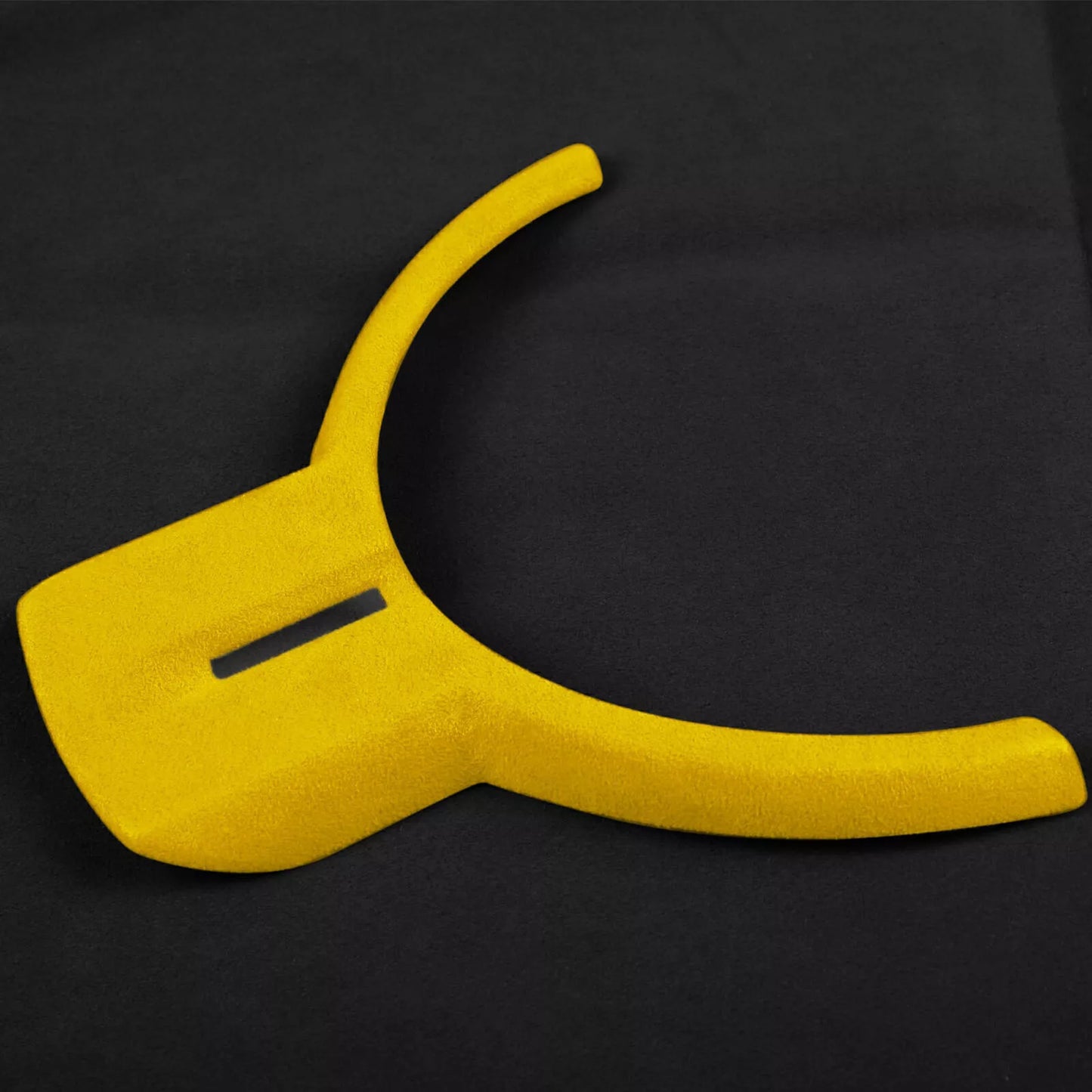1 x Yellow Leather Steering Wheel Cover for Subaru BRZ, Toyota GT86 (2012-2020)