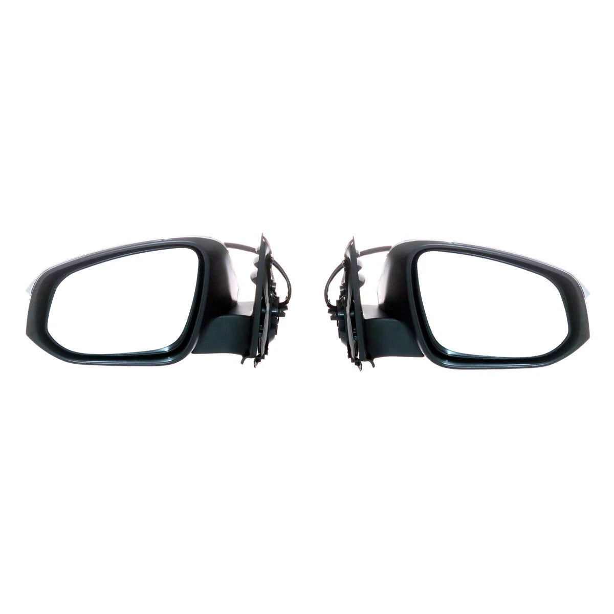 Chrome Electric Foldable Mirrors Set for Toyota Hilux KUN122 GUN123 TGN136 2015-2019