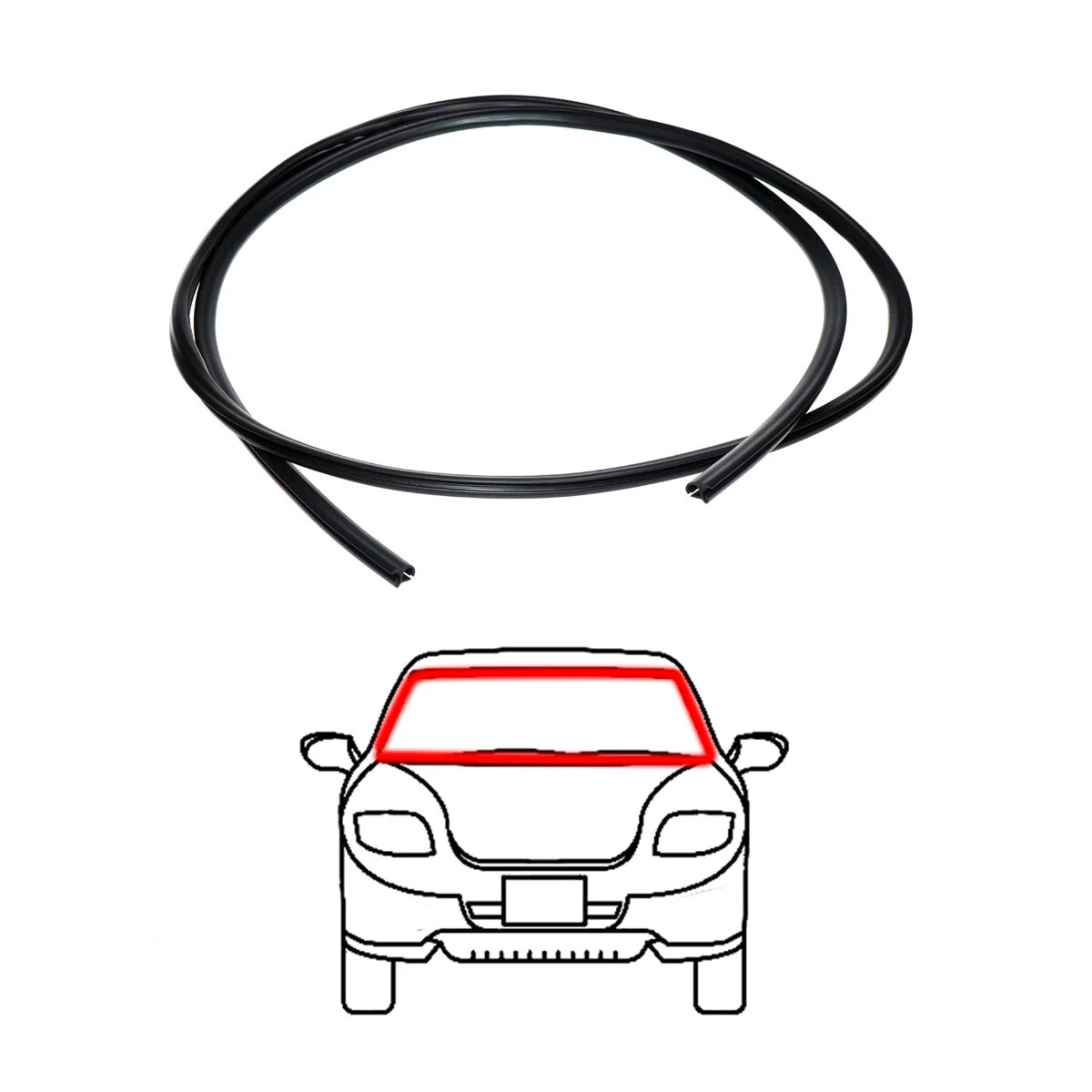 FR Windshield Rubber Molding for Toyota Hilux 1997-2005