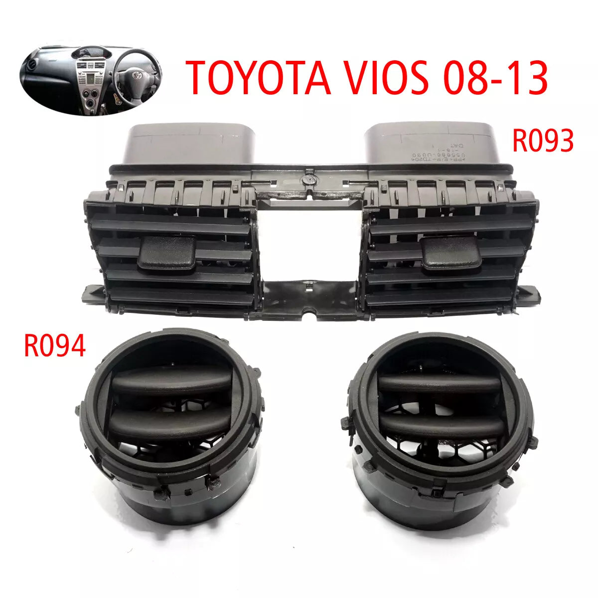 Air Vent Ventilator for Toyota Yaris 2005-2013