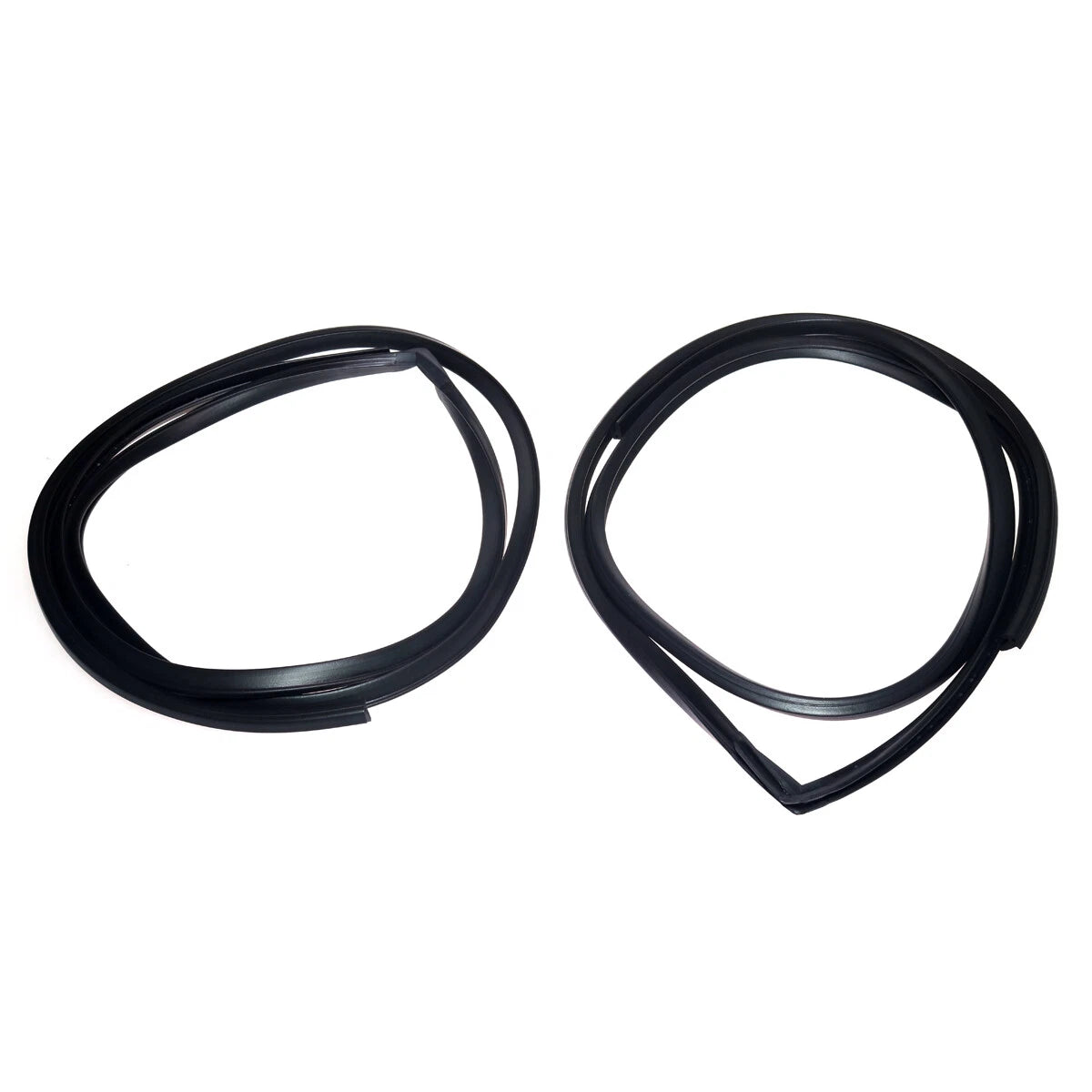 Rear Door Weatherstrip x2 for Nissan Datsun Sunny Sedan B110 1970-1973