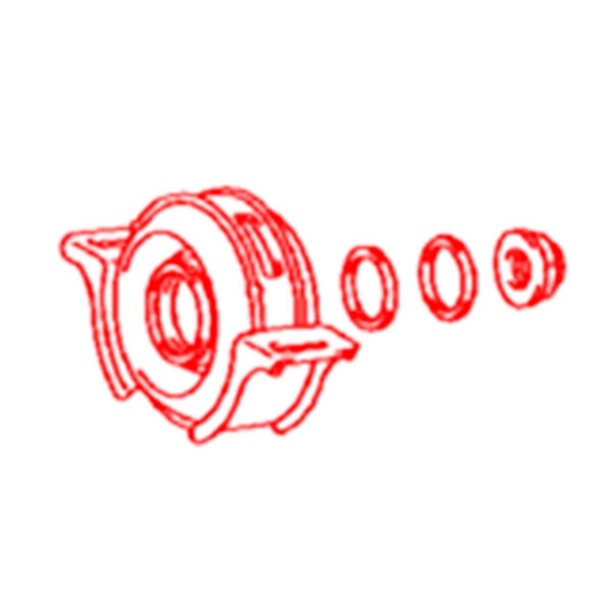 Center Support Bearing for Toyota 2015-2024