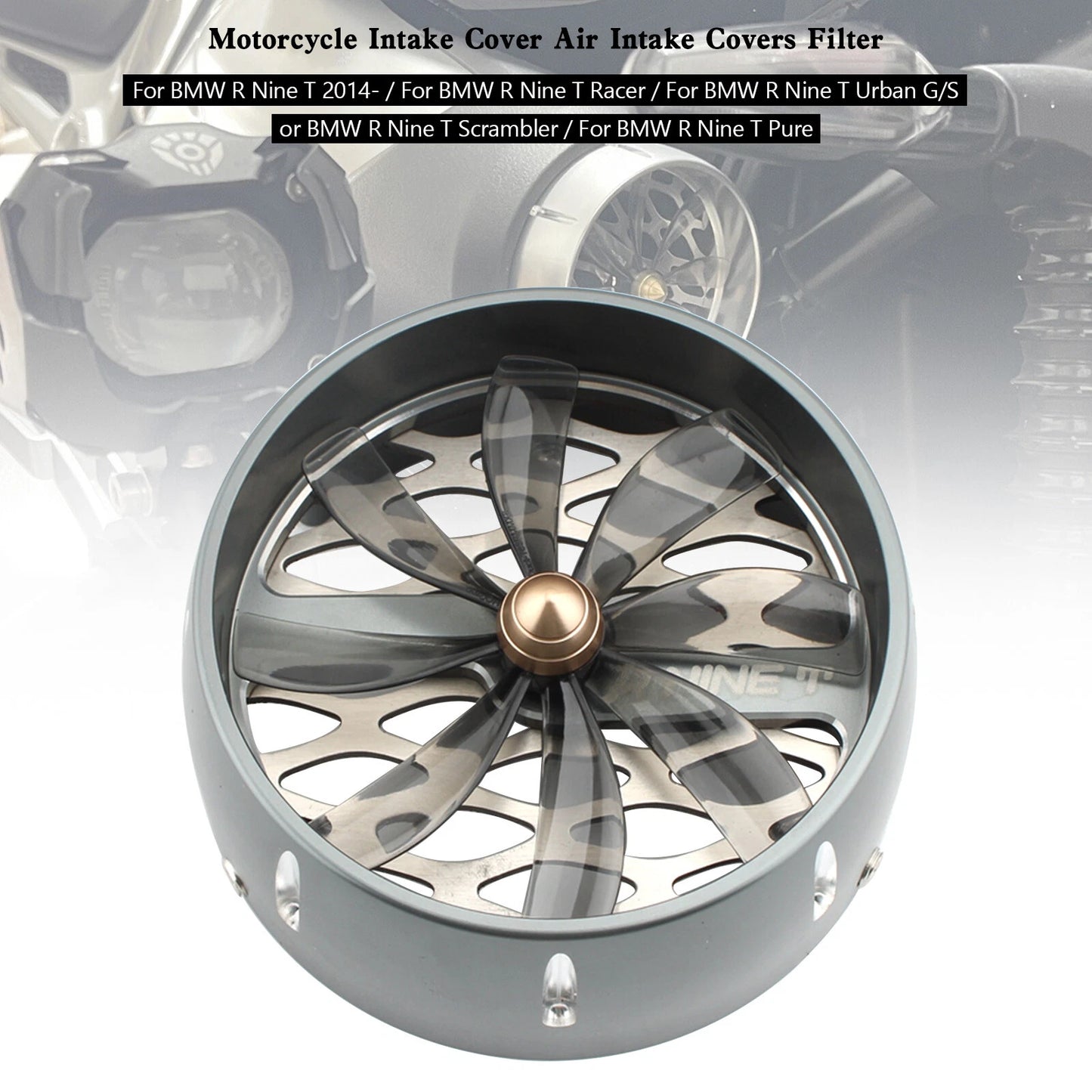 Air Intake Cover for BMW R Nine T (2014-2023)