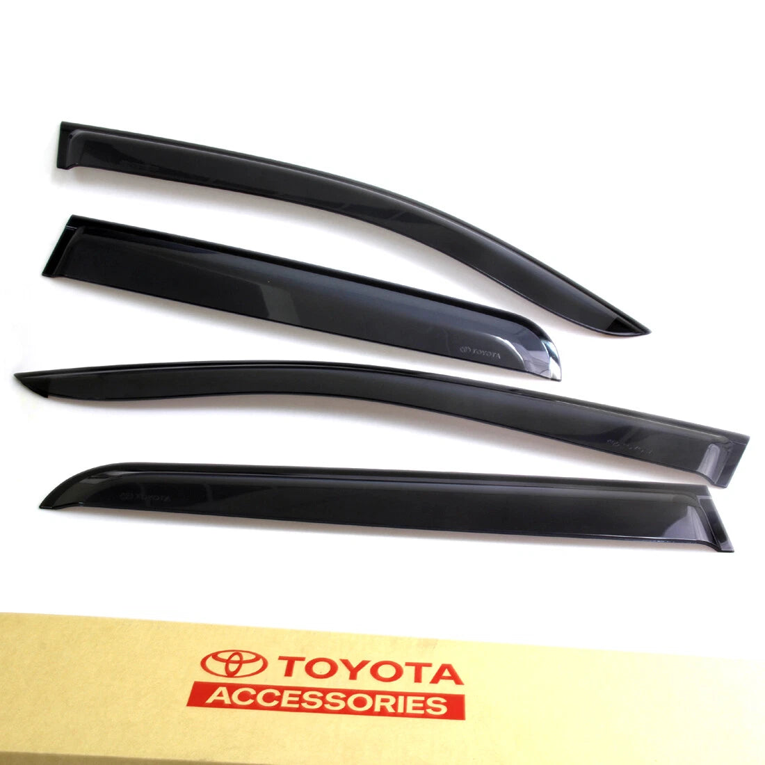 Side Visor Sun Shade Wind Deflector for Toyota Hilux2005-2015