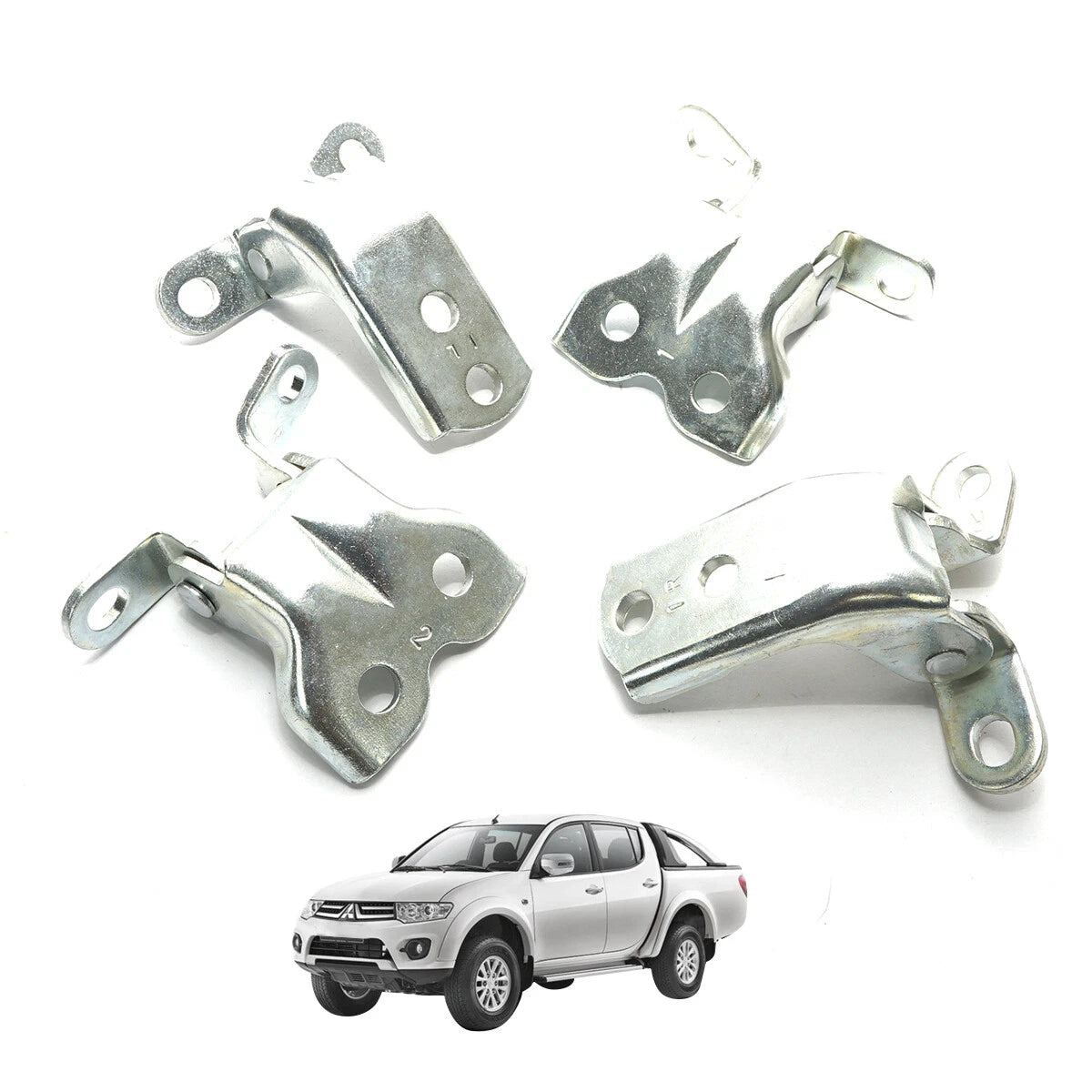 Front Door Hinges Set for Mitsubishi Triton L200 Strada 2005-2015