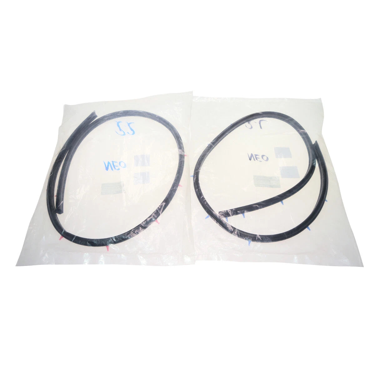 Rear Door Weatherstrip Set for Nissan Sylphy N16 Sedan Pulsar Almera 2000-2006
