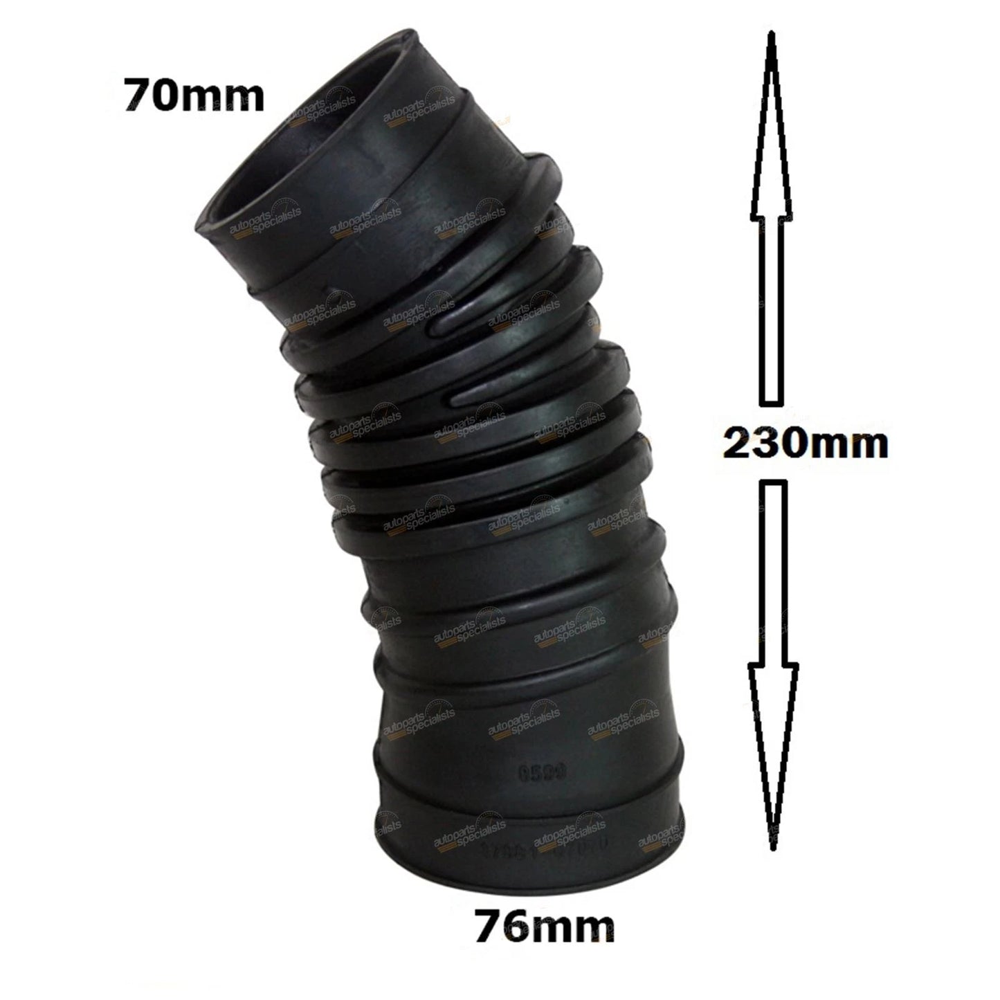 Air Intake Rubber Hose for Toyota Prado KZJ90 KZJ95 1KZTE Turbo Diesel (1996-2002)