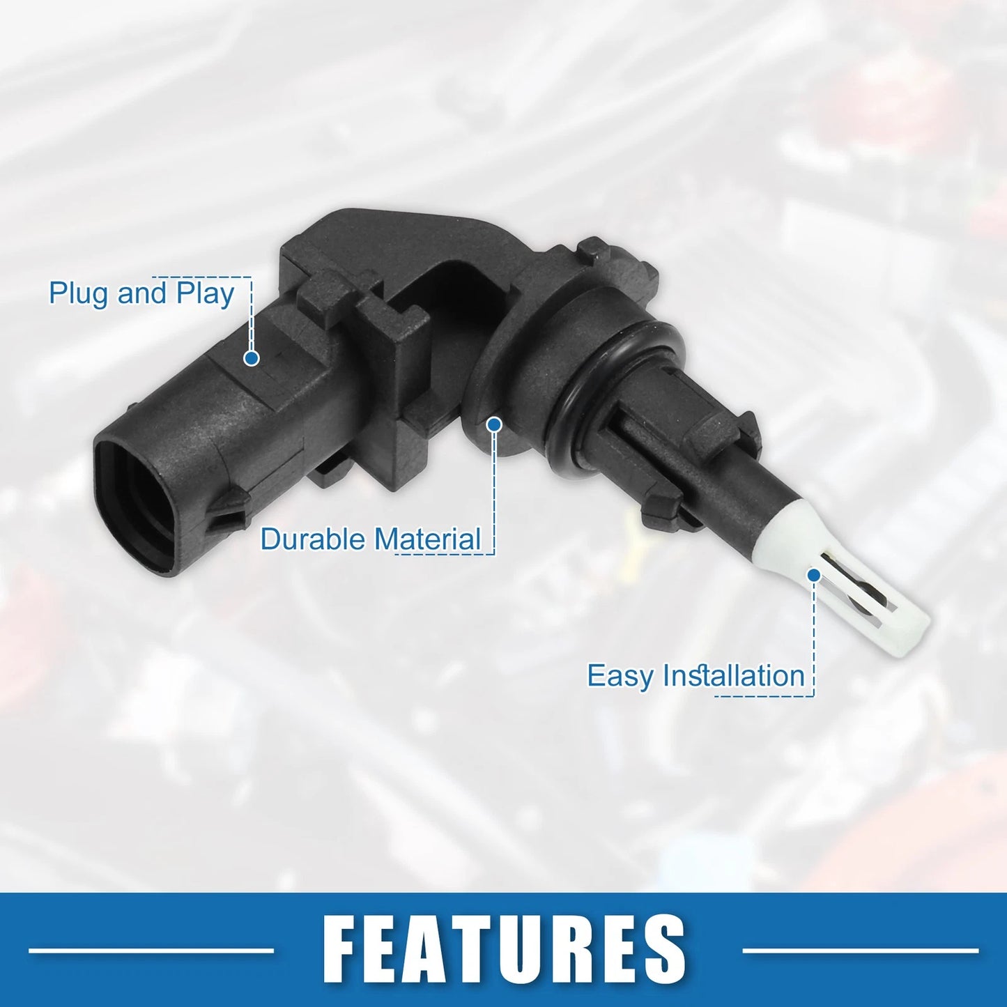 Air Intake Temperature Sensor for BMW 328d 2014-2018