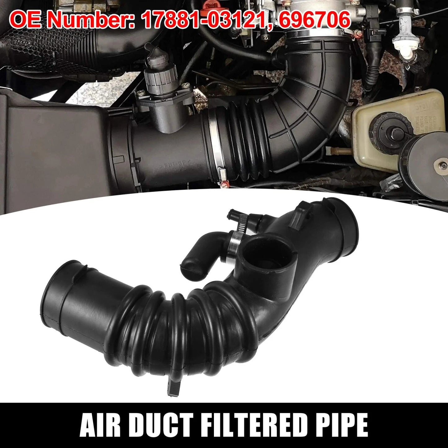 Air Duct Filtered Pipe for Toyota Camry Solara (1997-1999)