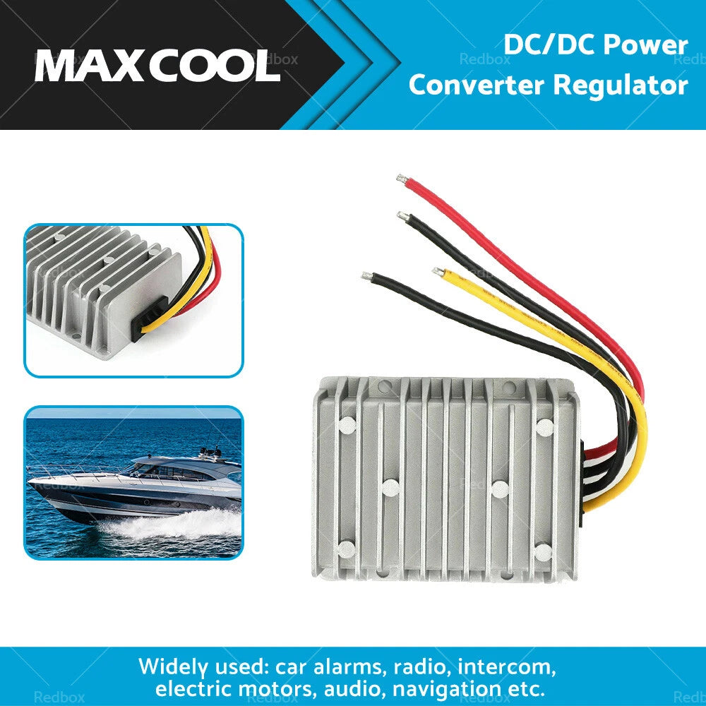 25A Waterproof DC/DC Power Converter Regulator for 8V-40V (2023)