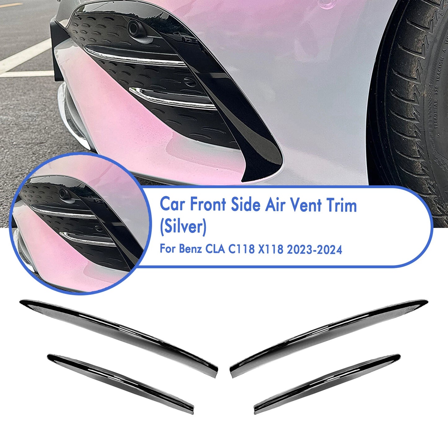 Air Vent Trim Covers for Benz CLA X118 C118 (2023-2024)