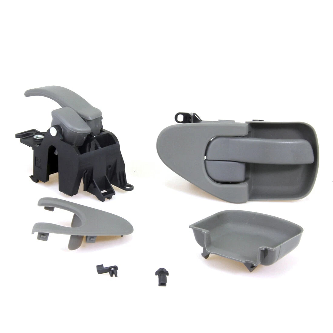 Gray Inner Door Handle Bezel for Nissan D40 Navara XE Crew Cab Ute 2004-2013