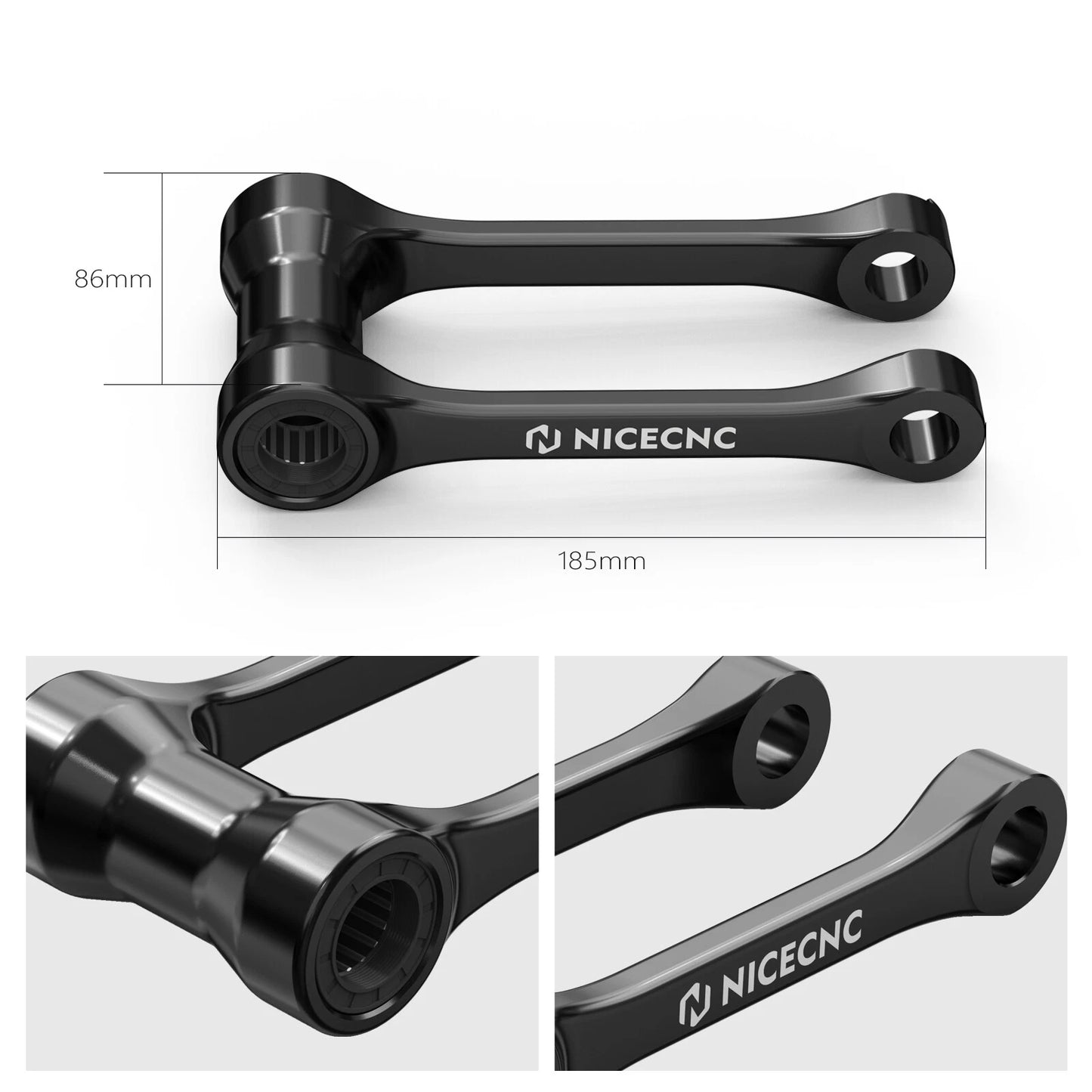 1.0" Rear Suspension Lowering Link for Yamaha YZ125, YZ250 (2015-2023)
