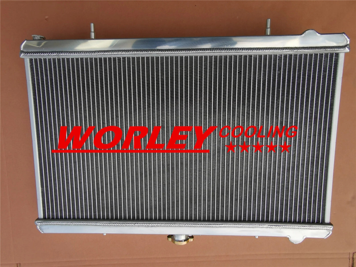 Aluminum Radiator + Black Silicone Hose + Shroud for Silvia S13 (1988-1994)